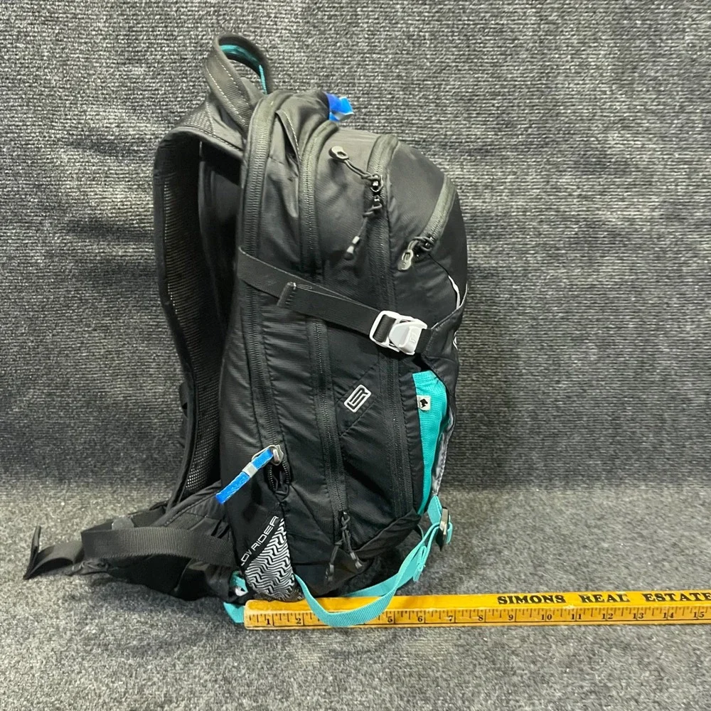 CamelBak L.U.X.E. LR 14 Women Black Teal 14L Hydration Backpack 3L 100oz Bladder